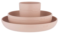 Difrax Eetset met beker nude 1 Set - thumbnail