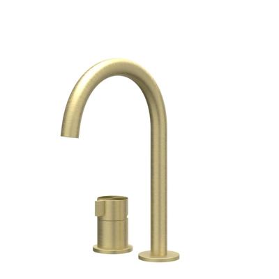 Wastafelkraan IVY Tribe Coldstart 2-gats RVS316 Geborsteld Mat Goud PVD IVY Wastafelkraan IVY Tribe Coldstart 2-gats RVS316 Geborsteld Mat Goud PVD IVY