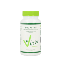 Vitiv Vitamine B12 actief 100 Zuigtabletten - thumbnail