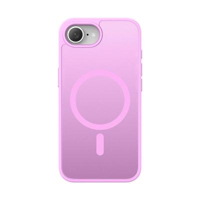 Dux Ducis Yind iPhone 16e hoesje - slanke backcover met MagSafe ondersteuning - Roze Dux Ducis Yind iPhone 16e hoesje - slanke backcover met MagSafe ondersteuning - Roze