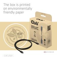 Club3D Thunderbolt 5 120Gbps 240W USB Type-C 1m - thumbnail