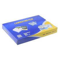 100 stuks 3 inch 80mic dikte duidelijk lamineren film plastic folie - thumbnail