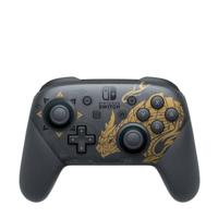 Nintendo Pro Controller Monster Hunter Rise Edition Zwart, Goud Bluetooth Gamepad Analoog/digitaal Nintendo Switch - thumbnail