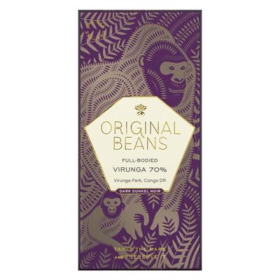 Original Beans - Virunga 70% - pure chocolade (Biologisch)