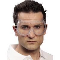 Ekastu BASIC 277 382 Ruimzichtbril Zwart, Wit EN 166-1 DIN 166-1 - thumbnail