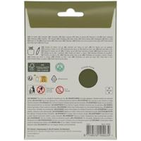 Folieballon Cijfer 3 Olijfgroen Mat (86cm) - thumbnail