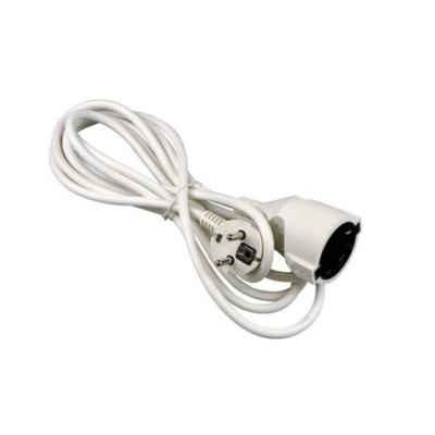 Verlengkabel 3 meter 3 x 1.0 mm2 wit randaarde Verlengkabel 3 meter 3 x 1.0 mm2 wit randaarde