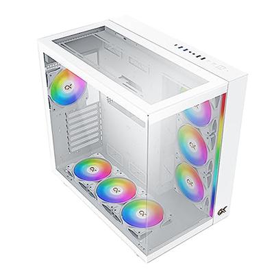 Xigmatek AQUA Ultra Arctic Midi-tower PC-behuizing Wit