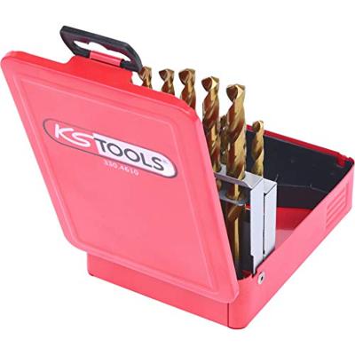 KS Tools 3304610 HSS TiN-punt Metaal-spiraalboorset 1 stuk(s)