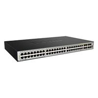 D-LINK DGS-3630-52TC/SI 52-Port Gigabit Stack Switch zwart - thumbnail