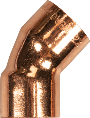 Cornat Cu-Soldeer Knie 2S 45Gr 22Mm - T504122