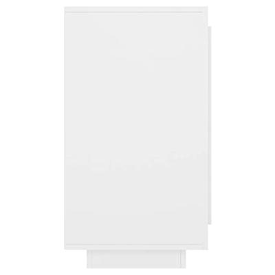 Dressoir 80x40x75 cm wit