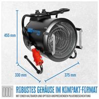 GÜDE Verwarming 300 m² Blauw, Zwart - thumbnail