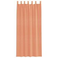 Gordijnen voile met lussen 2 st terracotta 140x225 cm - thumbnail