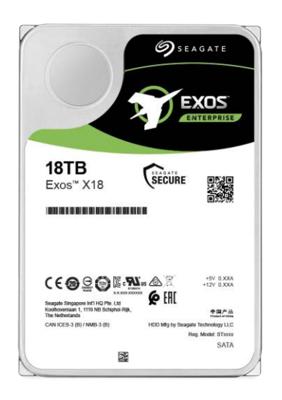 Seagate Exos X18 18 TB Harde schijf (3.5 inch) SAS 12 Gb/s ST18000NM004J Bulk Seagate Exos X18 18 TB Harde schijf (3.5 inch) SAS 12 Gb/s ST18000NM004J Bulk