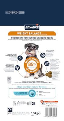 Advance veterinary diet dog weight balance mini