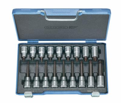 Gedore Dopsleutelset Torx 1/2" 18-dlg - 6138510 Gedore Dopsleutelset Torx 1/2" 18-dlg - 6138510