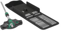 Wera Kraftform Kompakt 400 RA Set Imperial 1 Bitschroevendraaier 17-delig Kruiskop Phillips, Torx, Inbus, Binnen-vierkant (Robertson), Plat - thumbnail