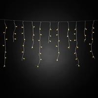 Konstsmide LED-gordijn Buiten 200 LED Barnsteen Instelbare lichtkleur, Timer, Dimbaar, Schemersensor, Schakelaar - thumbnail