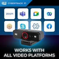 Adesso CyberTrack F1 Full HD-webcam 1920 x 1080 Pixel Voor Windows Hello - thumbnail