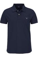 Gant Pique (XL) Poloshirt Kraag met knoopjes Korte mouw Katoen - thumbnail