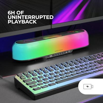 PC-luidsprekers Mars Gaming MSBORB Zwart 20 W 4 W