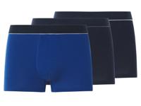 esmara Men Set van 3 heren boxers (Donkerblauw/blauw, M) - thumbnail