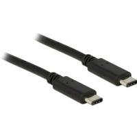 DeLock 83672 USB 2.0 0.48Gbps 60W USB Type-C 0.5m - thumbnail