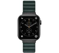LAUT Novi Leather Loop Apple Watch 38mm / 40mm / 41mm pine green - thumbnail