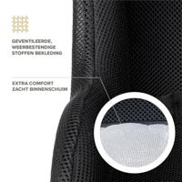 Polisport peuterschaal mini pelican zonder gordel mesh zwart - thumbnail