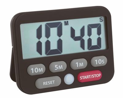 TFA Dostmann 38.2038.01 Timer Zwart Digitaal