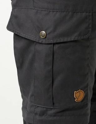 Fjallraven Karl Pro Zip Off Trousers M Wandelbroek Heren Dark Grey 54