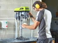 RYOBI 390 Watt kolomboormachine met 5 versnellingen - thumbnail