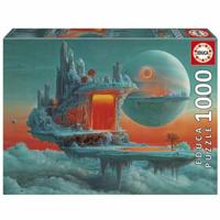 Puzzel - EDUCA - Planeet van Vuur en IJs - 1000 stukjes - 48 x 68 cm - vanaf 12 jaar - thumbnail