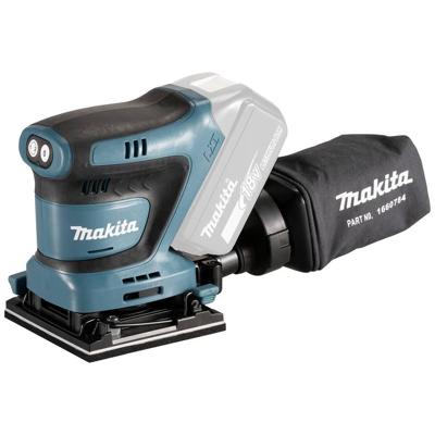 Makita DBO480Z DBO480Z Accu-vlakschuurmachine Zonder accu 18 V 102 x 112 mm Aantal meegeleverde accus: 0