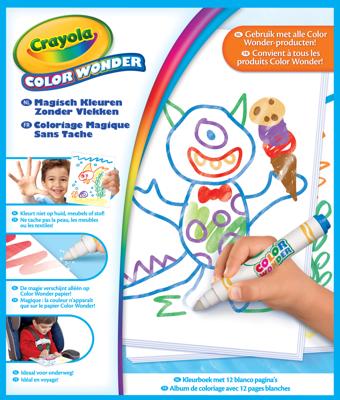 Crayola Color Wonder - tekenblok 30blz