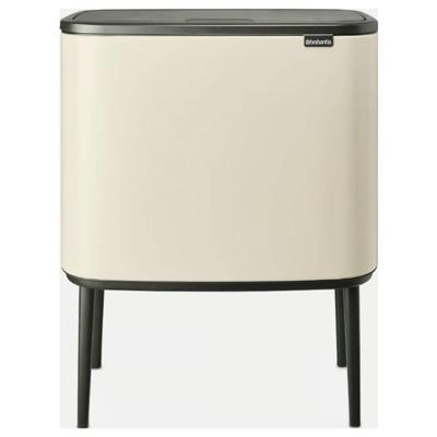 Brabantia bo touch bin 11+23 liter soft beige