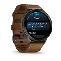 Garmin Venu 4 3,56 cm (1.4") AMOLED 45 mm Digitaal 454 x 454 Pixels Touchscreen Zwart Wifi GPS - thumbnail
