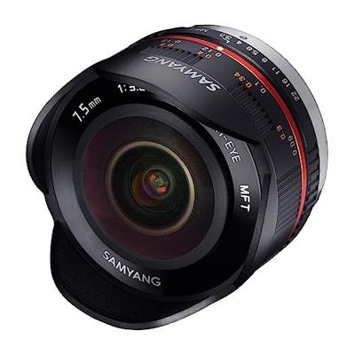 Samyang 7,5mm F/3.5 Micro 4/3 zwart