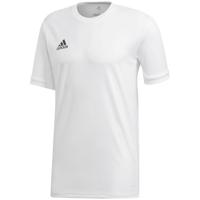 Adidas T19 Short Sleeve Tee Jongens Wit - thumbnail