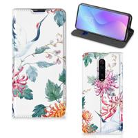 Xiaomi Mi 9T Pro | Hoesje maken | Bird Flowers - thumbnail