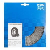 PFERD TOOLS 43701259 POS Ronde borstel breed ongetordeerd RBU Ø 200 x 25 mm variabel boorgat staaldraad-Ø 0,30 voor slijpblok 1 1 stuk(s) - thumbnail