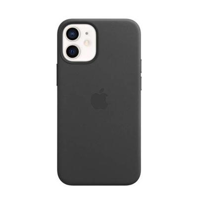 Apple leather case iPhone 12 Mini Black