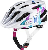Alpina sports kinderhelm fb jr. 2.0 vlinder 50-55 gl. wit - thumbnail