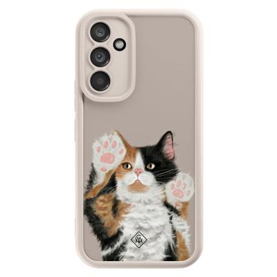 Samsung Galaxy A54 beige case - Kat Samsung Galaxy A54 beige case - Kat