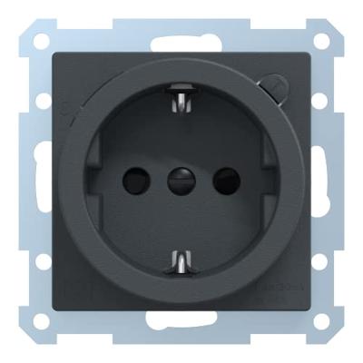 Merten 232814 Inzetstuk System M Antraciet 1 stuk(s)