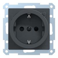 Merten 232814 Inzetstuk System M Antraciet 1 stuk(s) - thumbnail