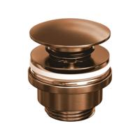 Clickwaste Brauer Afvoerplug Messing Binnenwerk 5/4 Koper - thumbnail