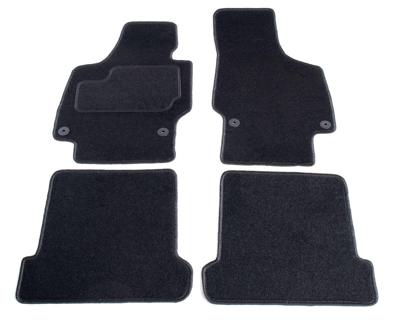 Automatten op maat - zwart stof - Audi TT 8J 2006-2014