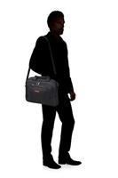 American Tourister At Work notebooktas 39,6 cm (15.6 ) Aktetas Zwart, Oranje - thumbnail